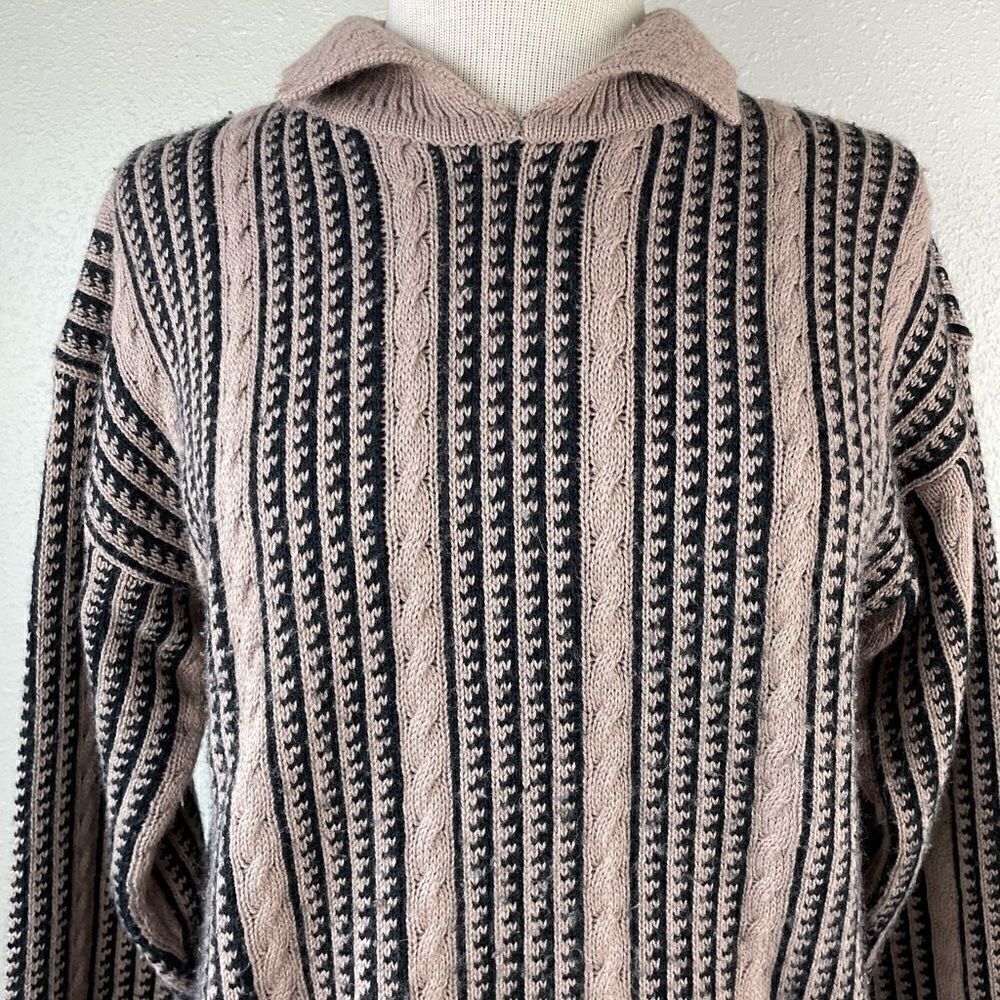 Vintage Country Suburbans Collared Sweater Size M EUC